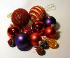Набор шаров с различными рождественские &amp;#109
